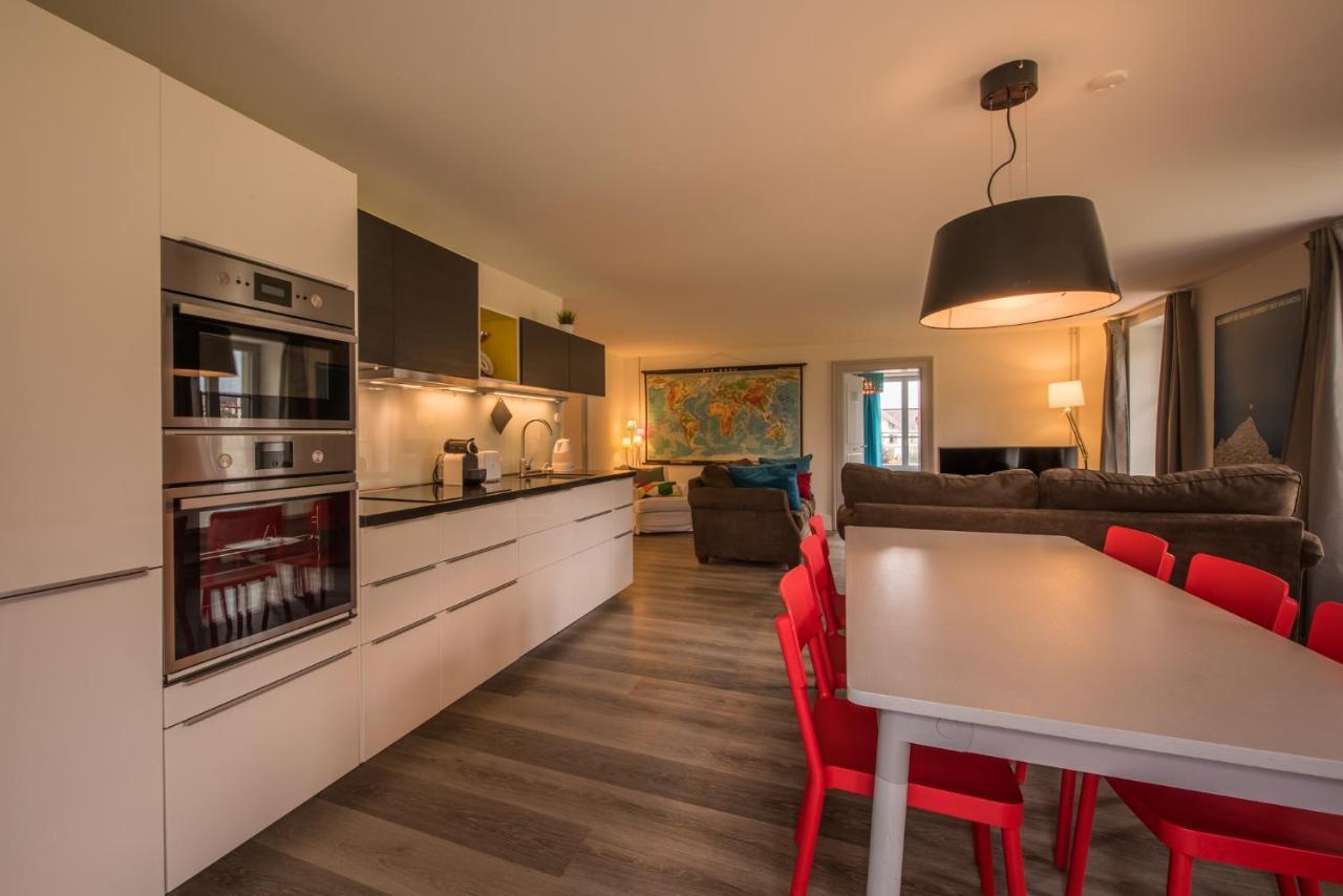 Dependance Penthouse Apartment Интерлакен Екстериор снимка