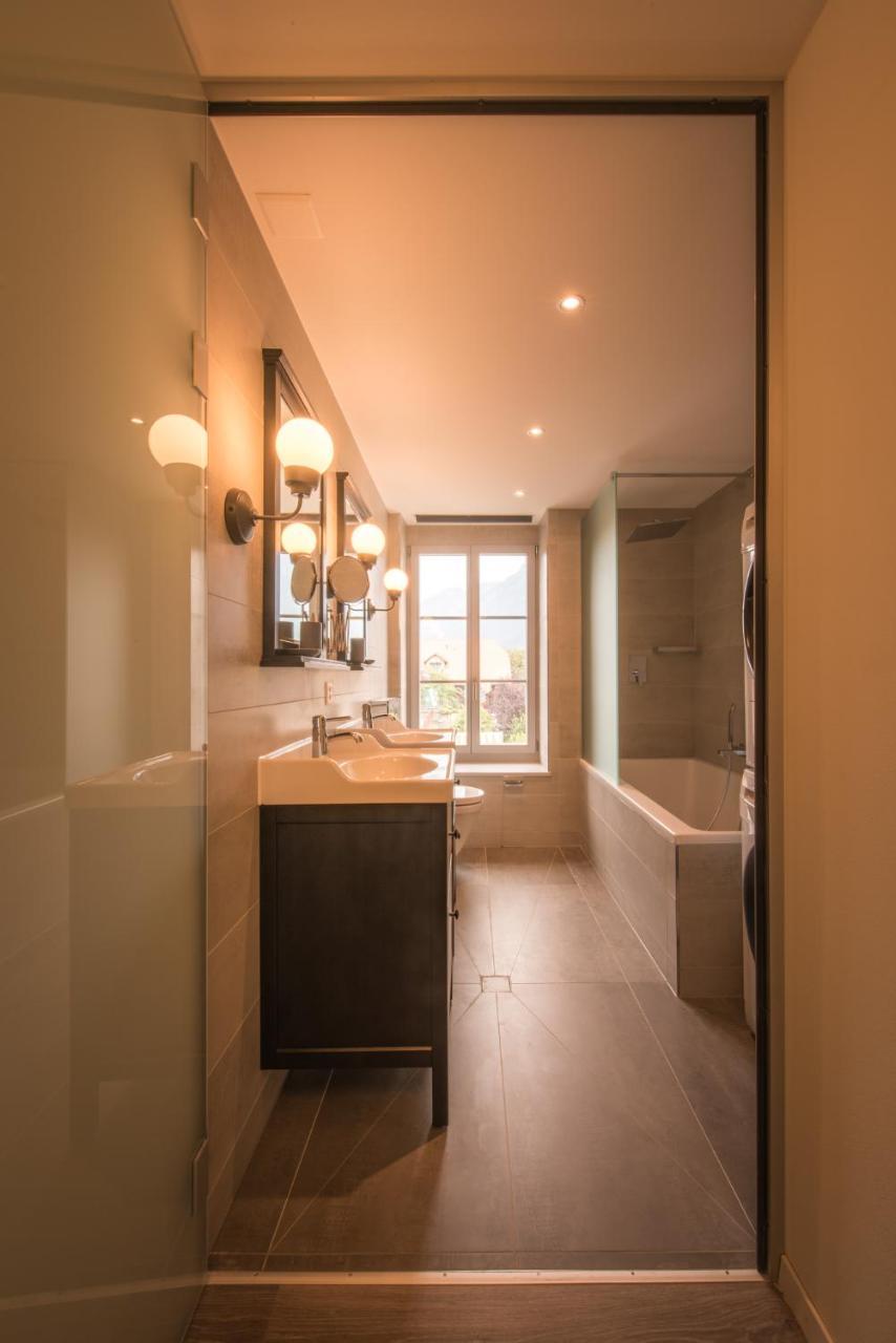 Dependance Penthouse Apartment Интерлакен Екстериор снимка