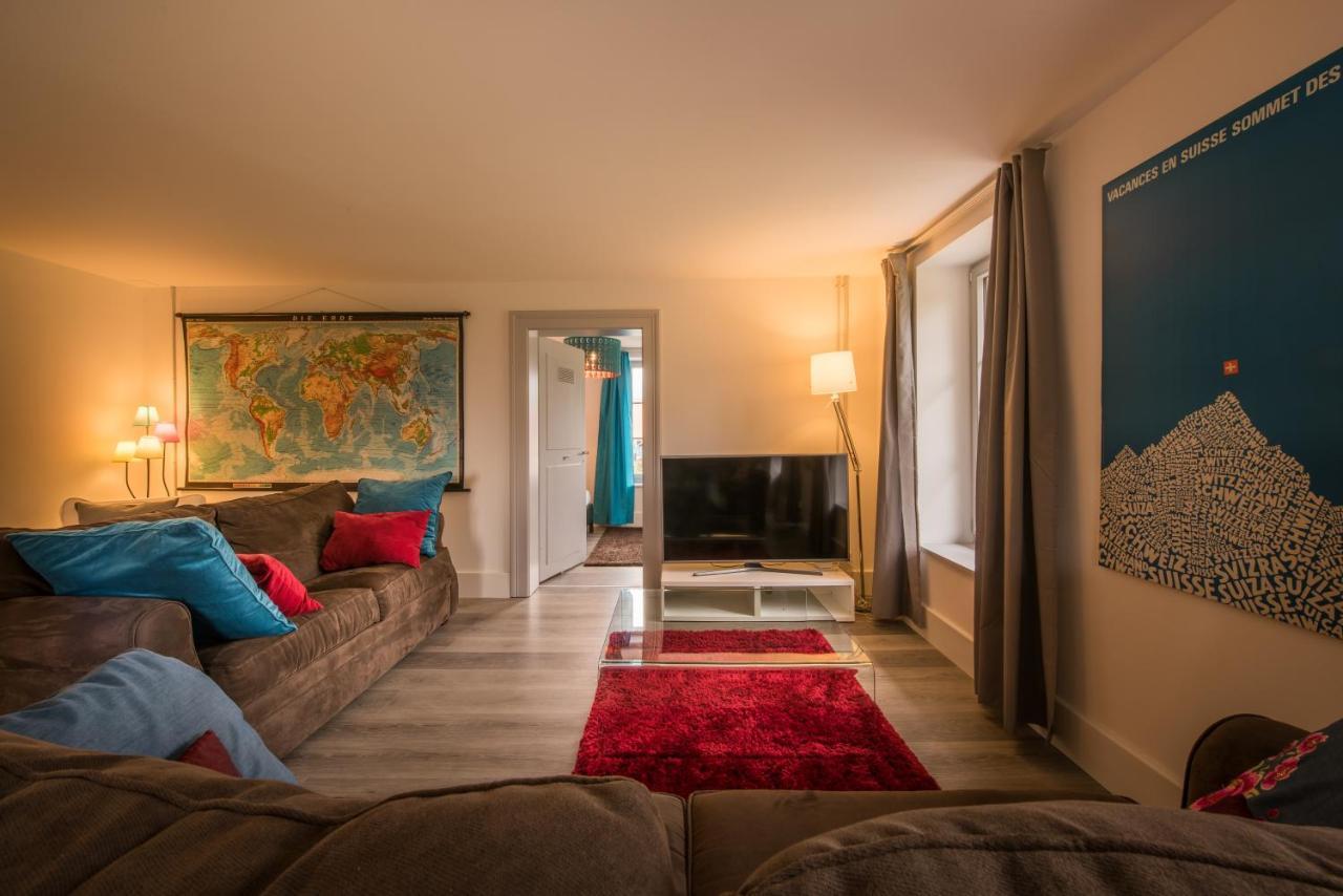 Dependance Penthouse Apartment Интерлакен Екстериор снимка