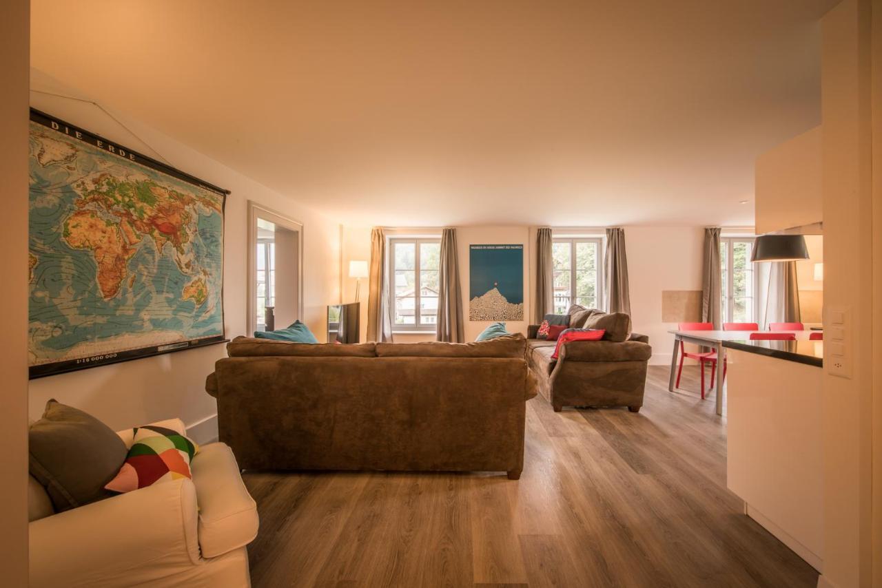 Dependance Penthouse Apartment Интерлакен Екстериор снимка