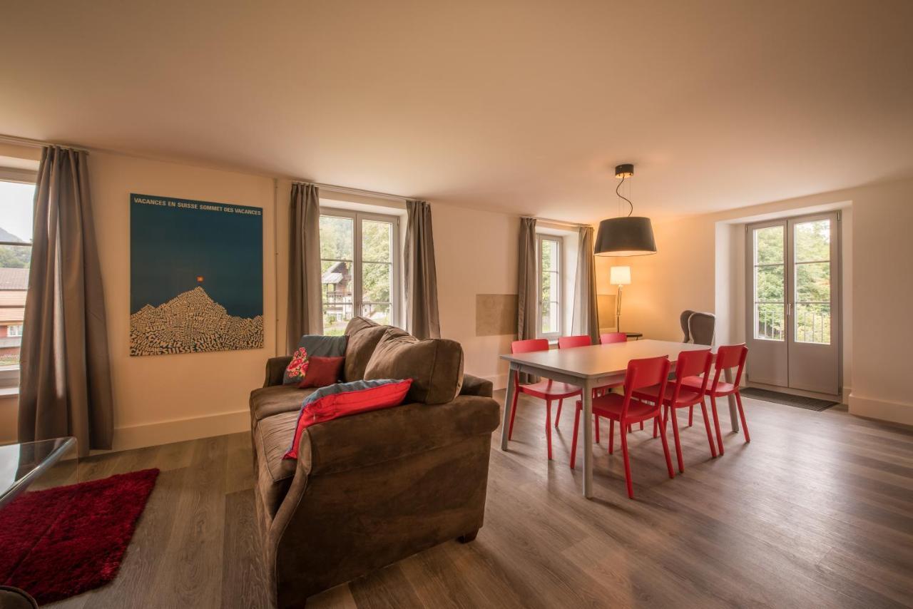 Dependance Penthouse Apartment Интерлакен Екстериор снимка